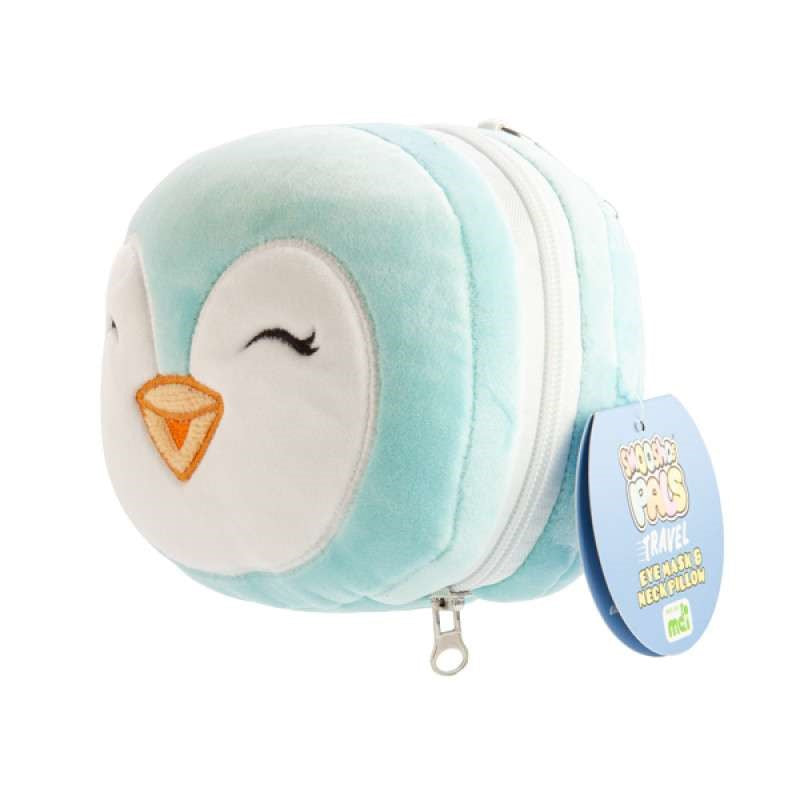 Travel Mask & Pillow - Smoosho's Pals Penguin