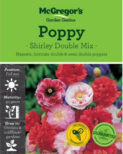 McGregor's Poppy Shirley Double Mix Packet