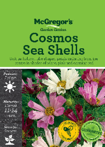 McGregor's Cosmos Seas Shells Seed Packet