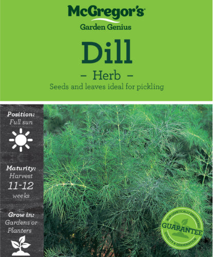 McGregor's Herb Dill Seed Packet