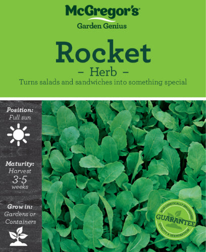McGregor's Herb Rocket Seed Packet