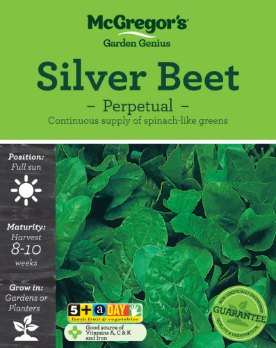 McGregor's Silverbeet Perpetual Vegetable Seed Packet