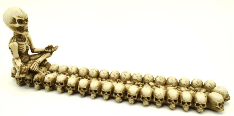 Incense Holder - Skeleton Yoga (28.3 x 7 x 10.3cm)