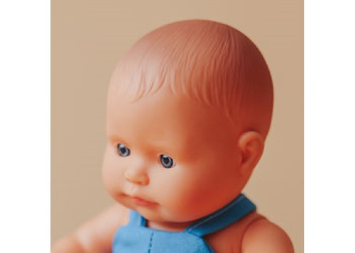 Miniland -My Friends & Me Caucasian Boy Baby Doll 21Cm