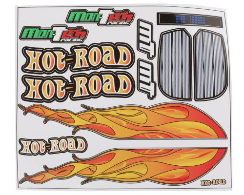 Radio Control -Body: 1/10 Hot Road fits F1 ch