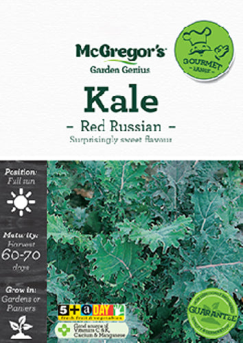 McGregor's Kale Red Russian Specialty Seeds Packet