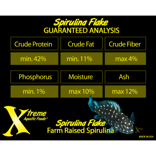 Aquatic Food Xtreme Spirulina Flake 14g