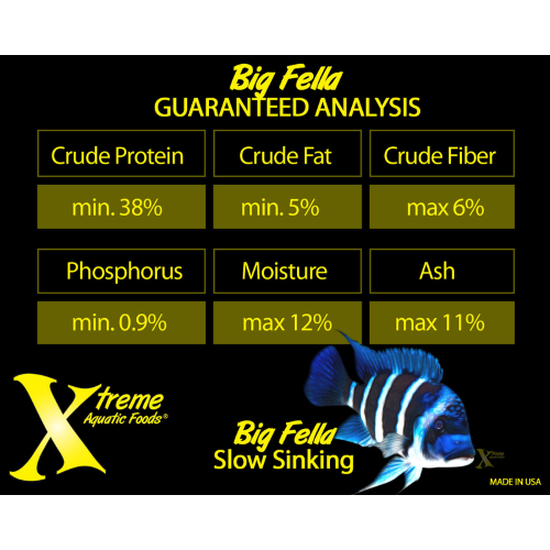 Aquatic Food Xtreme Big Fella 3mm Pellet 567g