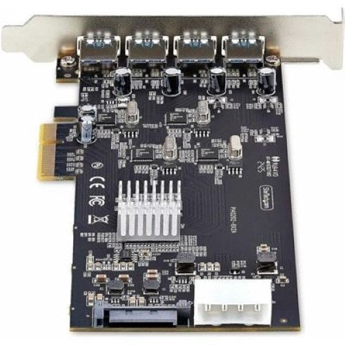 StarTech.com 4-Port USB-A PCIe Card USB 3.2 5Gbps (P5Q4A-USB-CARD)