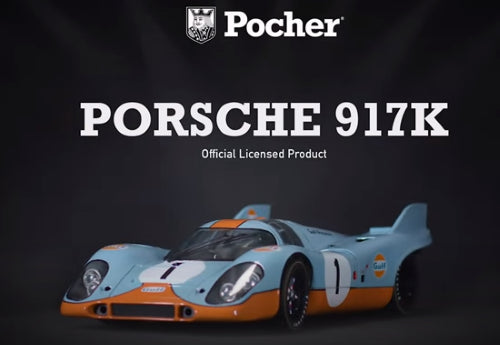 Diecast Kitset -c1/8 Kit: Porsche 917K Gulf #1