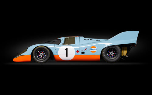 Diecast Kitset -c1/8 Kit: Porsche 917K Gulf #1