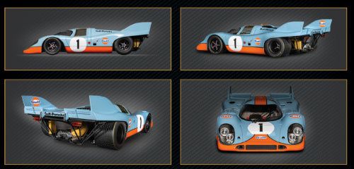 Diecast Kitset -c1/8 Kit: Porsche 917K Gulf #1