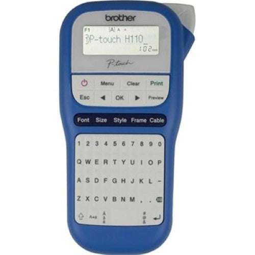 Brother PTH110 P-Touch Blue (PTH110BW)