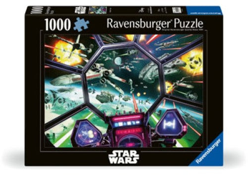 Ravensburger - Disney Star Wars Tie Fighter Cockpit 1000p