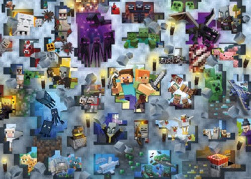 Ravensburger - Minecraft Challenge Puzzle 1000p