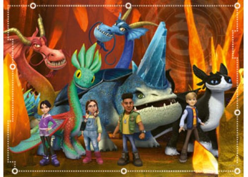 Ravensburger - How to Train your Dragons Realms 100pc