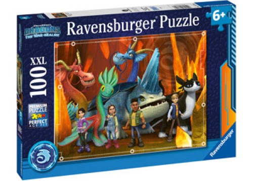 Ravensburger - How to Train your Dragons Realms 100pc