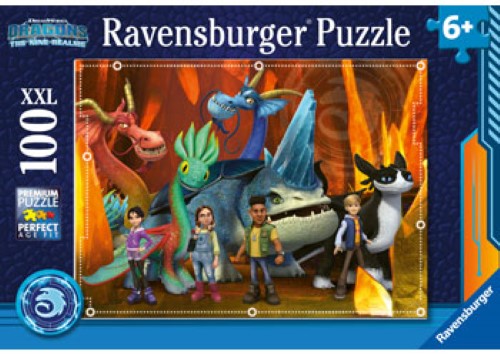 Ravensburger - How to Train your Dragons Realms 100pc