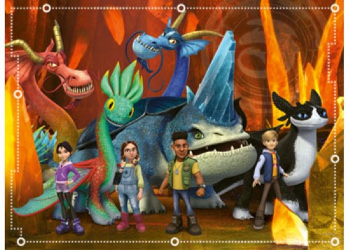 Ravensburger - How to Train your Dragons Realms 100pc