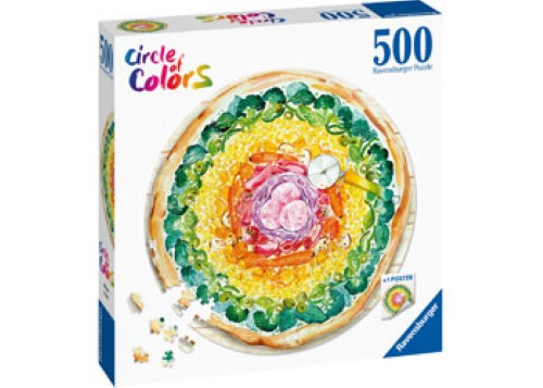 Ravensburger - Pizza Circle Puzzle 500pC