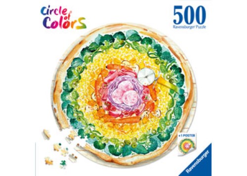 Ravensburger - Pizza Circle Puzzle 500pC