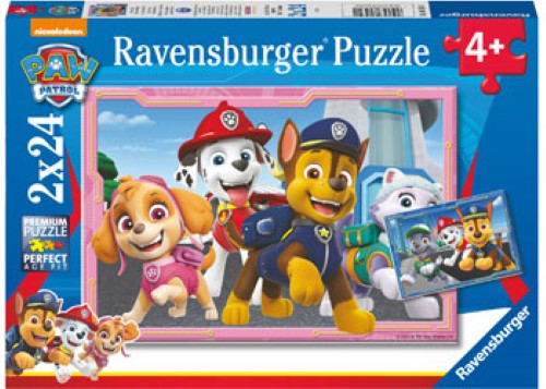 Ravensburger - Paw Patrol Little Dogs Big Heroes 2x24p
