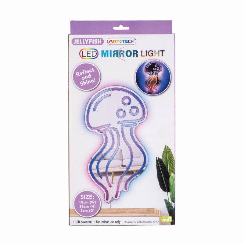 LED Mirror Wall Light - Jellyfish (18 x 33 x 30cm)