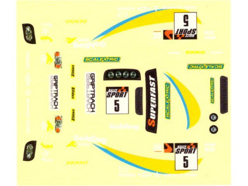 Slot Car Accessory - Decal Sheet 2 C1249 START set