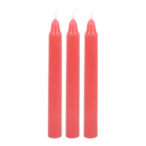 Set of 12 Passion Unscented Spell Candles