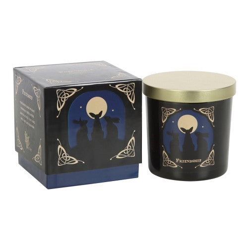 Moon Gazing Hares Frangipani Fragranced Friendship Candle