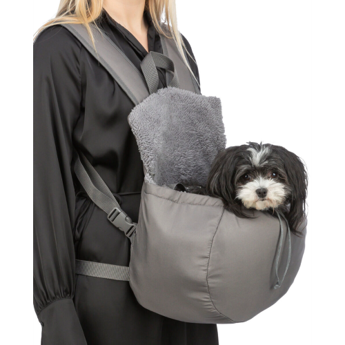Dog Travel Pet Carry Bag Molly Front Carrier "Molly" - Grey