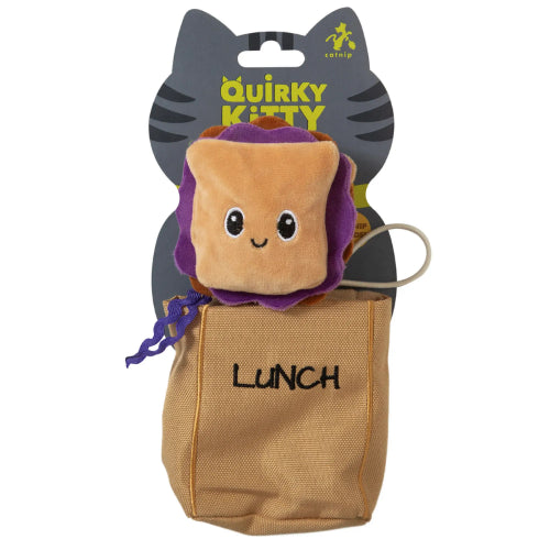 Cat Toys Quirky Kitty PB&J Hide-A-Toy
