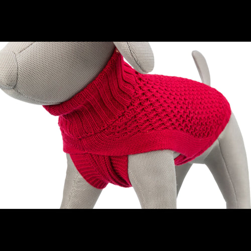 Dog Clothing Norwood Pullover XS: 27cm Red