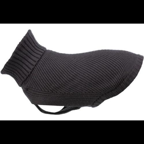 Dog Clothing Berlin Pullover S: 36cm Anthracite