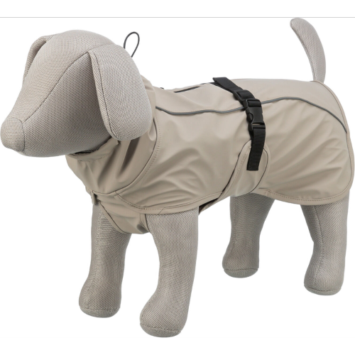 Dog Clothing Coats Waterproof BE NORDIC Raincoat S: 40cm Sand