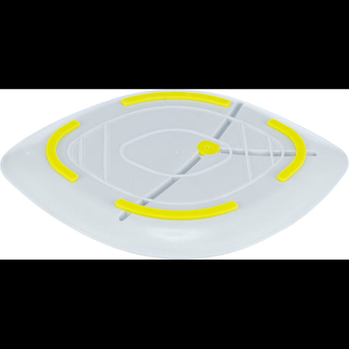 Dog Training Aid Lick 'n' Snack plate, Leaf 28x21cm