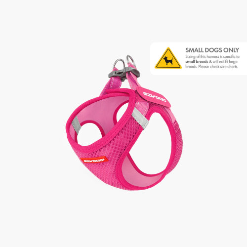 Dog Harness Ezydog FormFit Mesh Harness M Pink