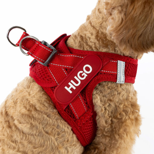 Dog Harness Ezydog FormFit Mesh Harness XL Red