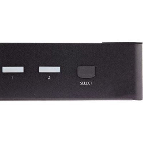 2 Port HDMI KVM Switch 4K 60Hz w USB Hub