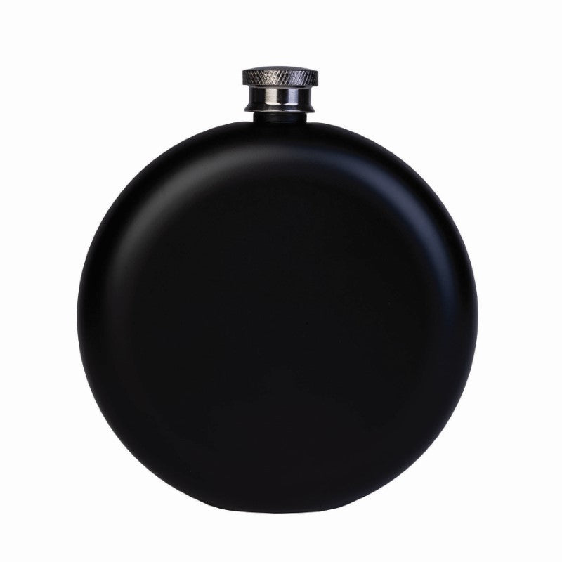 Round Flask - Rose Gold Happy 21st Birthday (10 x 10 x 16cm)
