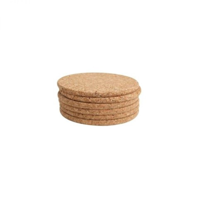 Set Of 6 Round Coasters In Fsc® Certifie