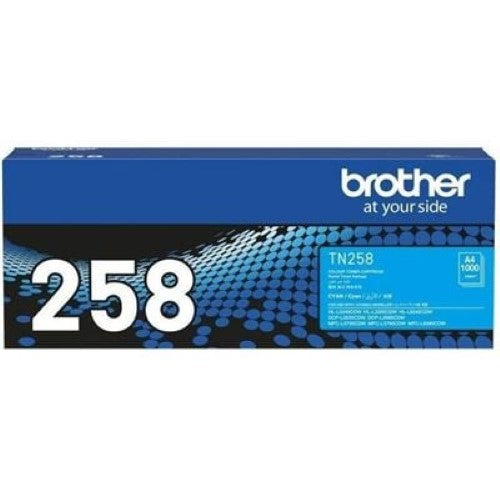 Brother Colour laser toner cyan (TN258C)