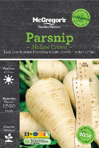 McGregor's Parsnip Hollow Crown Seed Packet