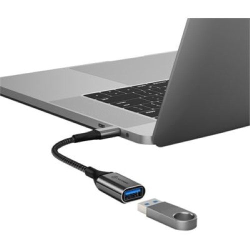Alogic 15CM Super Ultra USB-C to USB-A Adapter - Space Grey (ULCAA-SGR)