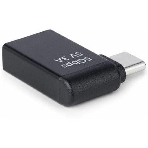 Right Angled USB-C to USB-A Adapter