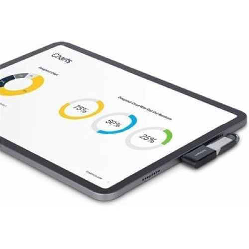 Right Angled USB-C to USB-A Adapter