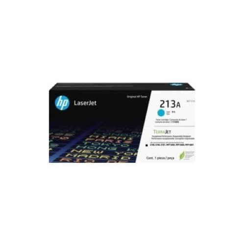 HP 213A Cyan Original LaserJet Toner Cartridge (W2131A)