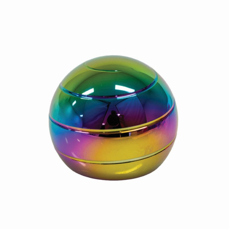 Metallic Rainbow Gyro (3.9 x 3.9 x 3.3cm)