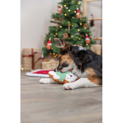 Dog Toy Xmas Bear 20cm