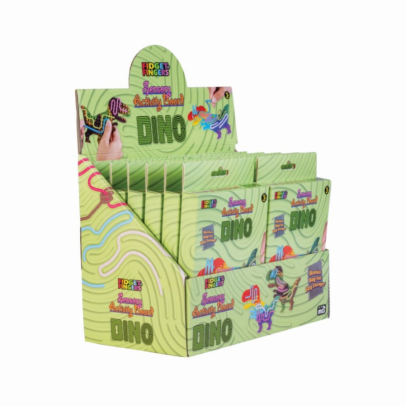 Sensory Activity Board Dino (Set of 12 Assorted)